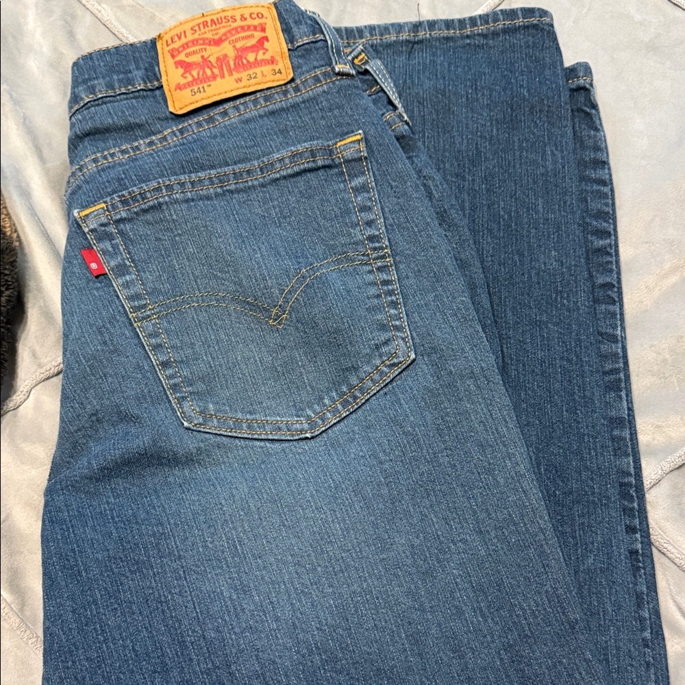 Levi's Classic Straight Blue Jeans